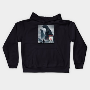 Godzilla Minus One Kids Hoodie